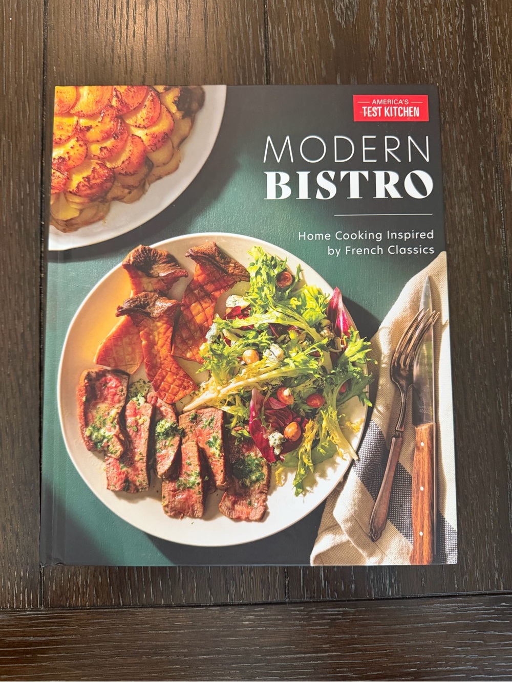 Modern Bistro Cookbook - Green Cover